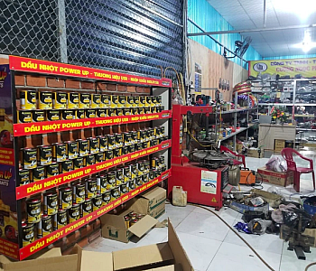 Dầu nhớt xe máy Power Up phát triển mạnh mẽ tại khu vực Miền Tây, Tây Nguyên và Đông Nam Bộ