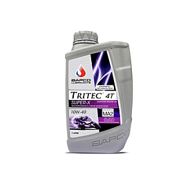 NHỚT XE MÁY BAPCO TRITEC 4T 10W40 MA2 SL 1 LÍT