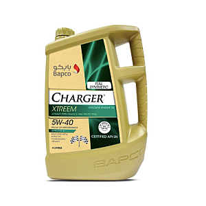 Dầu Nhớt BAPCO Charger Xtreem 5W-40 4 Litres